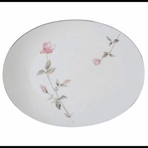 Style House Dawn Rose 15” Oval Serving Platter